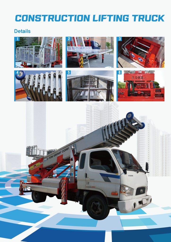 Xe thang ZTON Ladder Truck