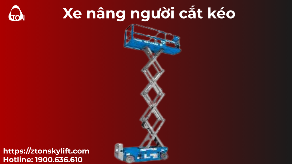 Xe nâng người cắt kéo 