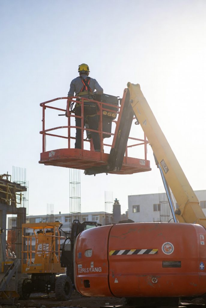 Xe Nâng Người Boom Lift