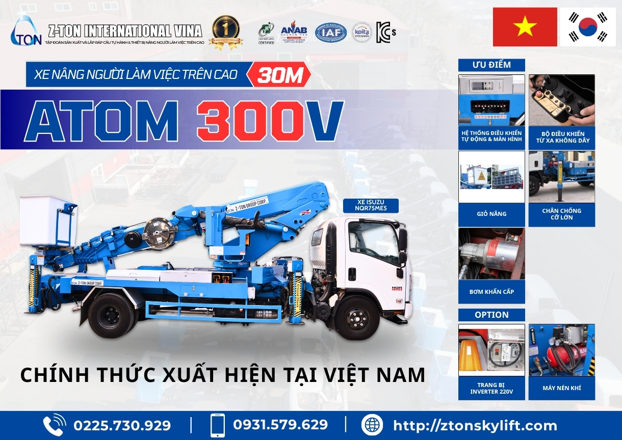 Xe nâng ATOM 300V