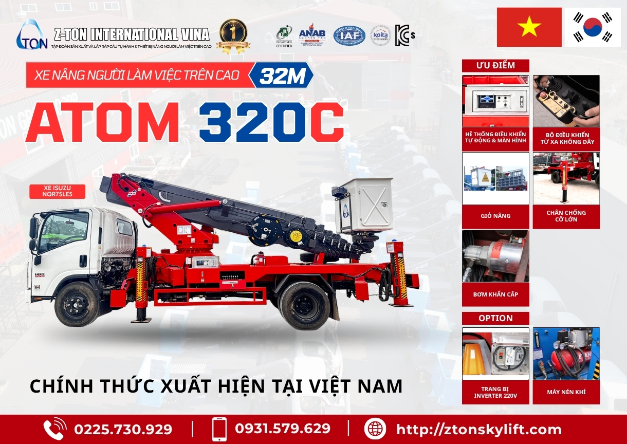 Xe nâng ATOM 320C