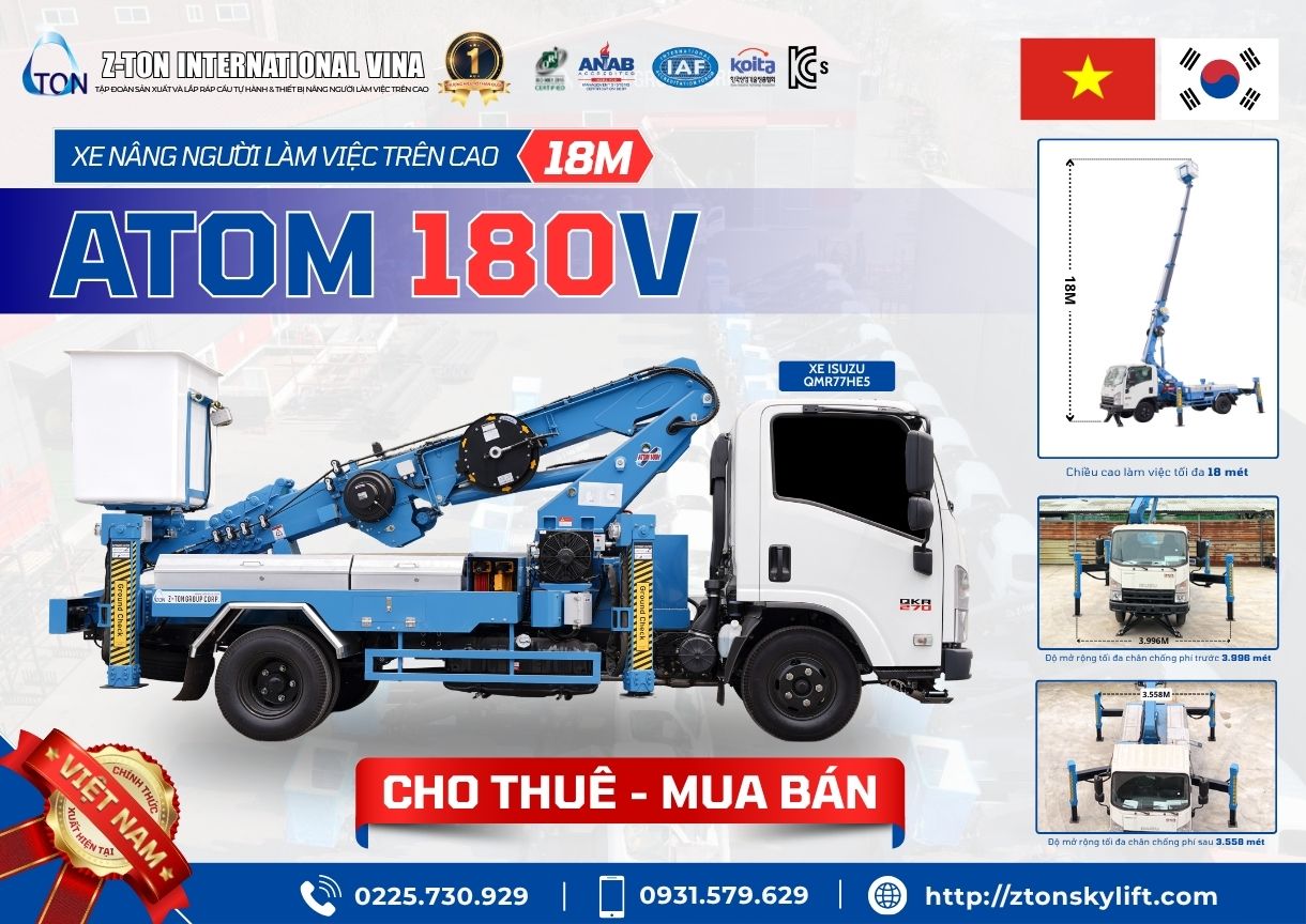 Xe nâng ATOM 180V