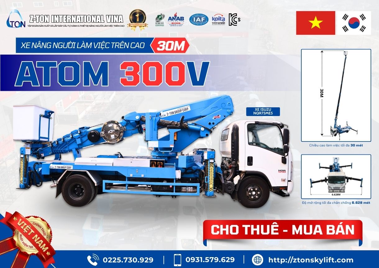 Xe nâng ATOM 300V