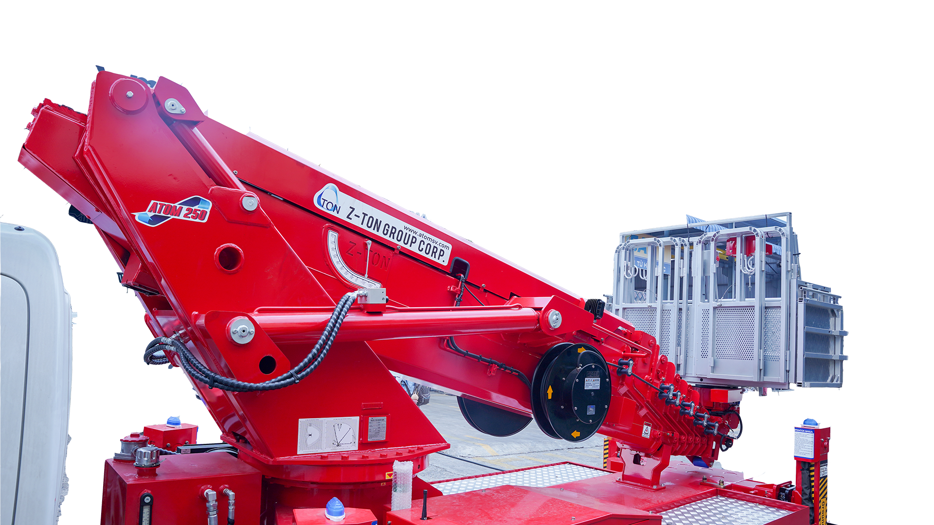 THIẾT BỊ NÂNG NGƯỜI LÀM VIỆC TRÊN CAO 25M – ATOM 250 - Ảnh 4