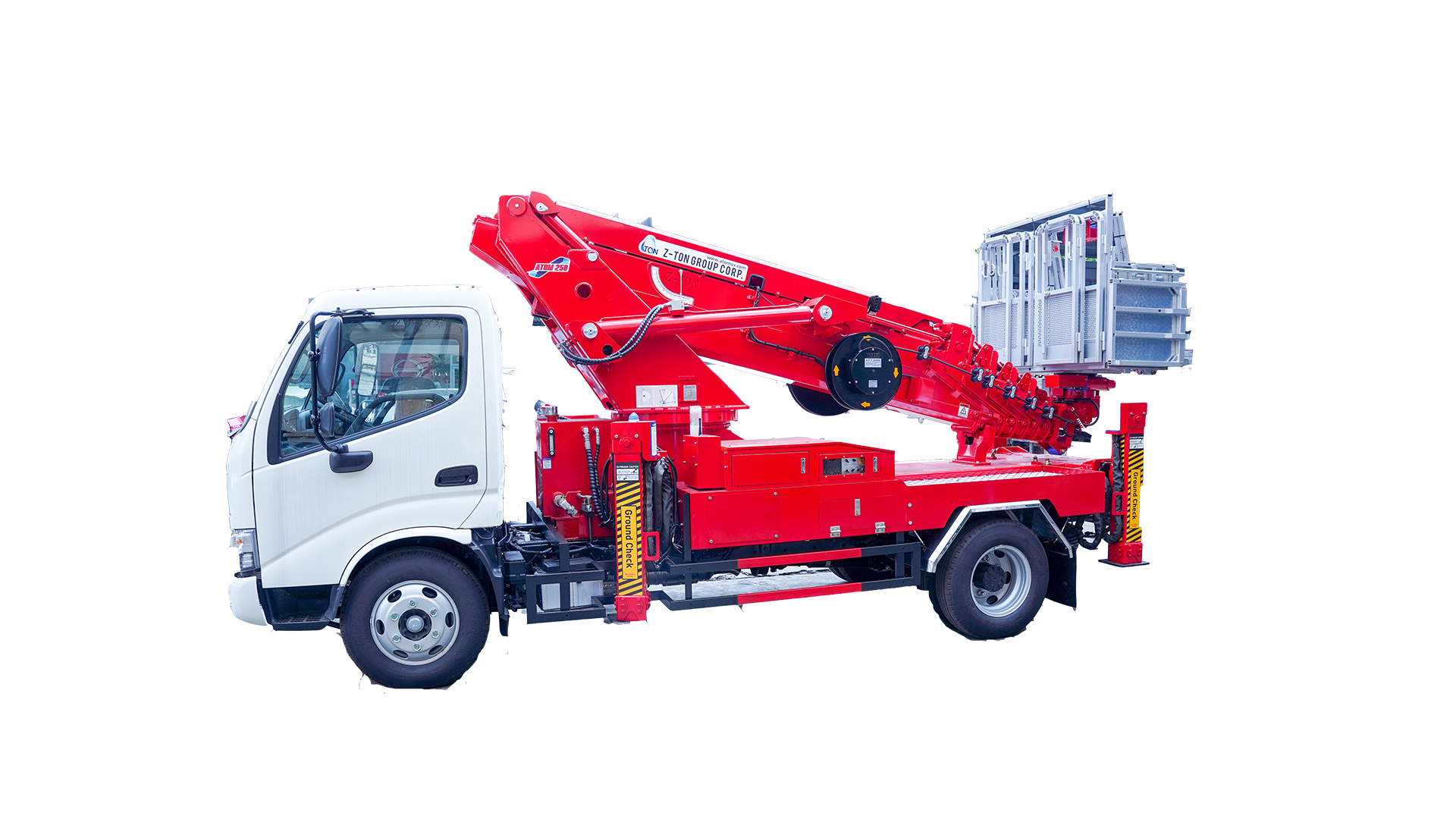 xe nâng người làm việc trên cao